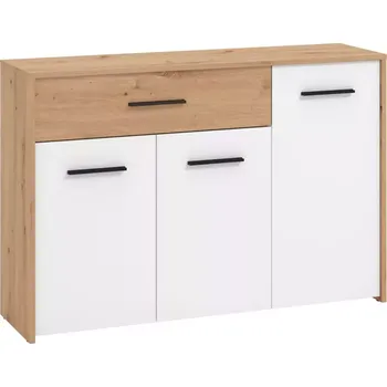 Kancelářská sestava Komoda Varadero artisan/bílý 3K1F 11011610