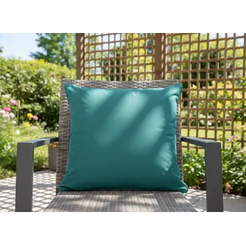 Polštář Dekorační venkovní polštář s výplní YUKON tyrkysová 45x45 cm Mybesthome Polštář je již včetně vyjímatelné výplně.