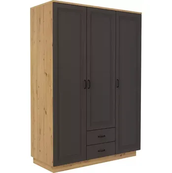 Kancelářská sestava Skříň Flawia 180cm 3d2s Grafit/Artisan