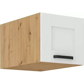 Kuchyňská skříňka Luna bílý matný/artisan 40 Nagu-36 1F