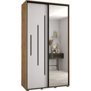 Předsíňová stěna Skříň 45 Canaris 13 130 artisan/bílá/černá