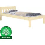 Postel Pino 100x200 borovice lak