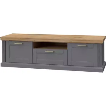 Obývací stěna Tv Stolek Tara TV2K1F graphite/pacific walnut
