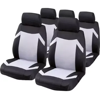 Auto-moto Potahy 9ks Keen Černo-Šedé