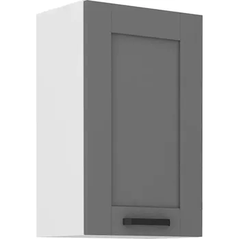 Kuchyňská skříňka Luna dustgrey/bílá 45G-72 1F
