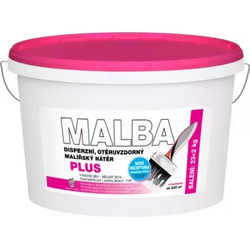 barva na zeď Malba Plus 23+2kg