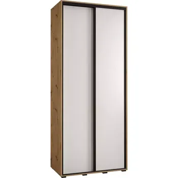 Předsíňová stěna Skříň 45 Canaris 1 100 artisan/bílá/černá