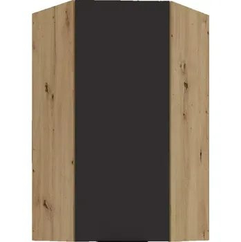 Kuchyňská skříňka Aria BL/AR Anti Fingerprint 60x60 Gn-108 1f (45°)