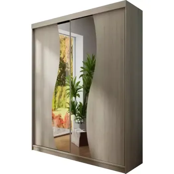 Kancelářská sestava Skříň Top 8 150 Dub Sonoma