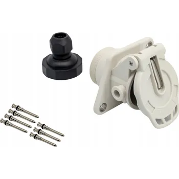 Elektrická zásuvka 7pinová zásuvka pro napájení zvedacích plošin