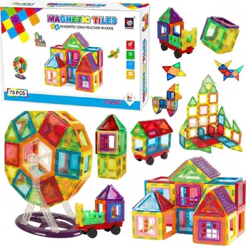 ostatní stavebnice Stavebnice pro děti, sada 70 dílků Stator