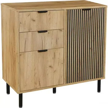 Kancelářská sestava Komoda Namir 2D2S dub craft zlatá