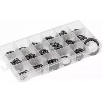 Nářadí pro automobil Sada vnitřních a vnějších pojistných kroužků Hogert 225 ks