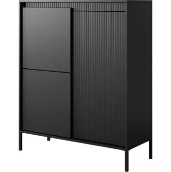 Kancelářská sestava Komoda Senso A vysoká 3D black