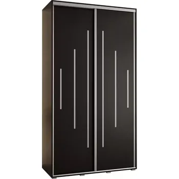 Předsíňová stěna Skříň 45 Canaris 12 130 černá/silver