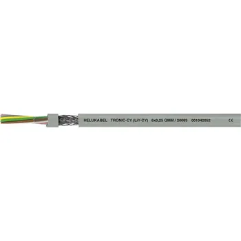 Helukabel 20058 datový kabel LiYCY 4 x 0.34 mm² šedá 100 m