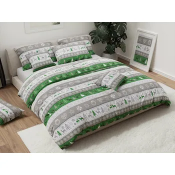 Povlečení AKCE Vánoční bavlněné povlečení MIX BAREV II. jakost Rozměr povlečení: 70 x 90 cm | 140 x 200 cm