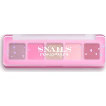 dětské šminky a malovátka Snails Eyeshadow Palette Pink