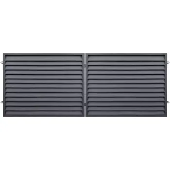 Plot BRÁNA DVOUKŘÍDLÁ VESELA 150 X 350 CM