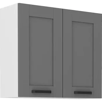 Kuchyňská skříňka Luna dustgrey/bílá 80G-72 2F