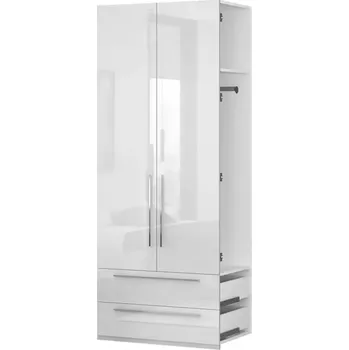 Kancelářská sestava Přídavná skříň k šatní skříni Piano DP22/PN-70/KA/70 crystal white