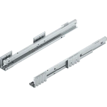 Nábytkové kování BLUM Korpusová lišta Merivobox s přesahem na koš BLUMOTION L+P 70kg Jmenovitá délka [mm]: 450