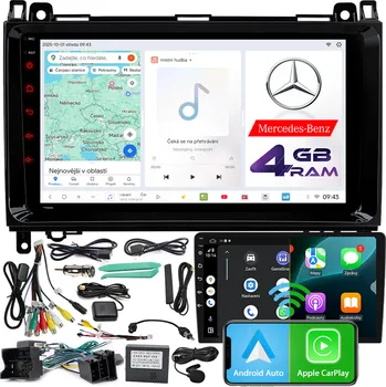 Autorádio Autorádio NCS D9 Mercedes-Benz Sprinter W906 2006-2019 Android Navigace 4GB LTE