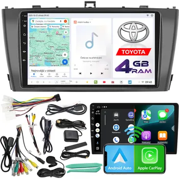 Auto Hi-Fi Autorádio NCS D9 Toyota Avensis III 2009-2018 Android Navigace 4GB LTE