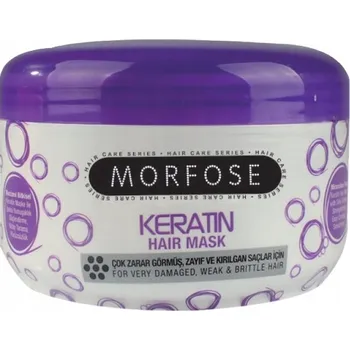 Vlasová regenerace Morfose Keratin Hair Mask maska na poškozené vlasy 500 ml