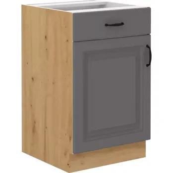 Kuchyňská skříňka Kuchyňská Skříňka Stilo dustgrey/artisan 50D 1F 1S BB