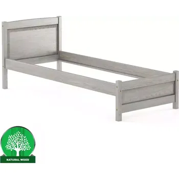 Ložnicová sestava Postel borovicová LK125–80x200 grey