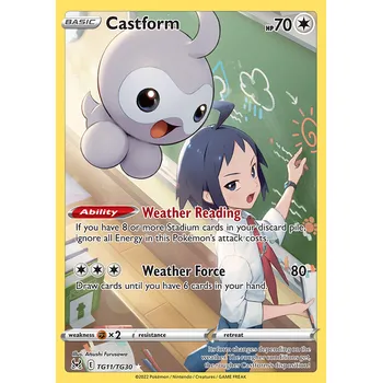 Volný čas Pokémon Castform TG11/TG30 - Lost Origin