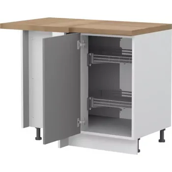 Kuchyňská skříňka Kuchyňská Skříňka Tara R-Ug-1kza/4 graphite mat