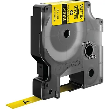 Kotouček do pokladny a tiskárny štítků páska nelaminovaná DYMO IND RHINO S0718290 polyolefin Barva pásky: žlutá Barva písma:černá 9 mm 1.5 m