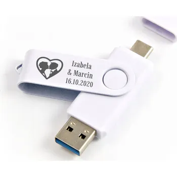 USB flash disk USB flash disk MemoRabbit 64 GB USB 3.0 USB-C, vícebarevný