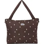 Studio Noos Puffy DIAPER BAG přebalovací taška Brown Hearts