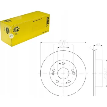 Brzdový kotouč Brzdový kotouč Hella 8DD 355 118-731