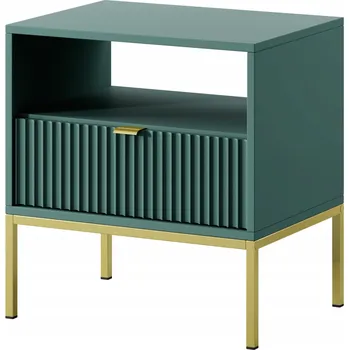 Noční stolek Noční stolek Noční stolek loft Nova Zlaté úchytky