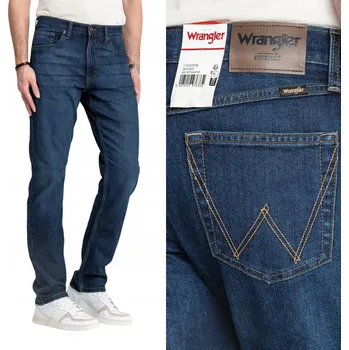 Pánské džíny Pánské džíny WRANGLER Athletic Fit Modré Rovné W34 L30