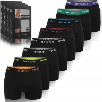 Top Secret pánské bavlněné boxerky 8 kusů velikost XXL