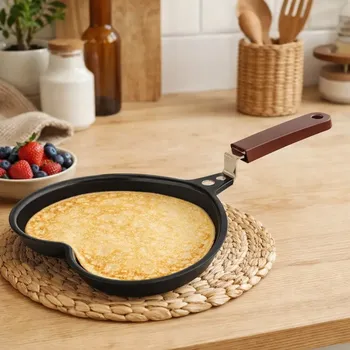 Pánev Pánev ve tvaru srdce 18 cm na palačinky, lívance a omelety s nepřilnavým povrchem Altom Design
