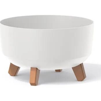 Květináč Prosperplast Gracia Nízký květináč DGRL300L-S449 bílý