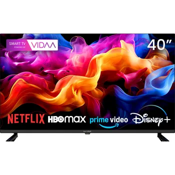 Televizor LED Televize Kiano Elegance 40 Vidaa 40" HD Ready černá