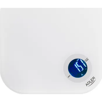 Kuchyňská váha Kuchyňská váha Adler, tvrzené sklo, LCD displej, do 10 kg, AD 3180