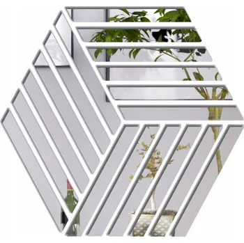 Zrcadlo Akrylové Zrcadlo 70 x 66 cm Cube