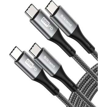Datový kabel Sada kabelů USB-C - USB-C Silkland