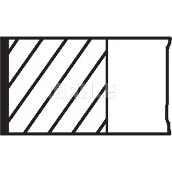 Spojka Mahle 033 16 N1 Sada pístních kroužků