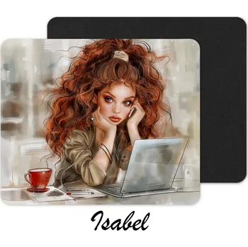 Podložka pod myš Podložka pod myš-Boss Girl - Isabel