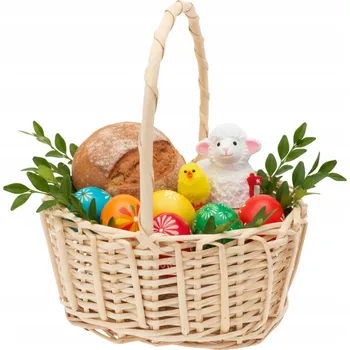 Nákupní košík Košík proutěný bezbarvý 1 ks