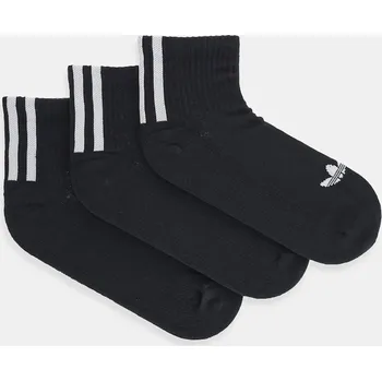 Ponožky adidas Originals 3-Stripes 3-pack JV7426 černá 99X, vel. 34/36